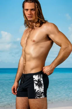 Black Splice Varenna Retro Lycra Swimmer