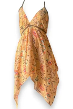 Designer Silk Dress- Leopard