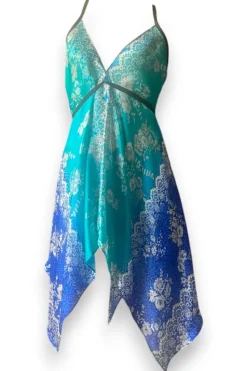 Designer Silk Dress- Leopard