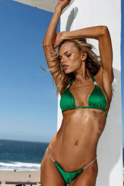 Emerald Crystal Halter