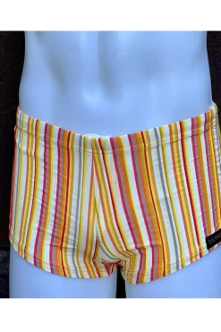 Orange Stripe Squarecut