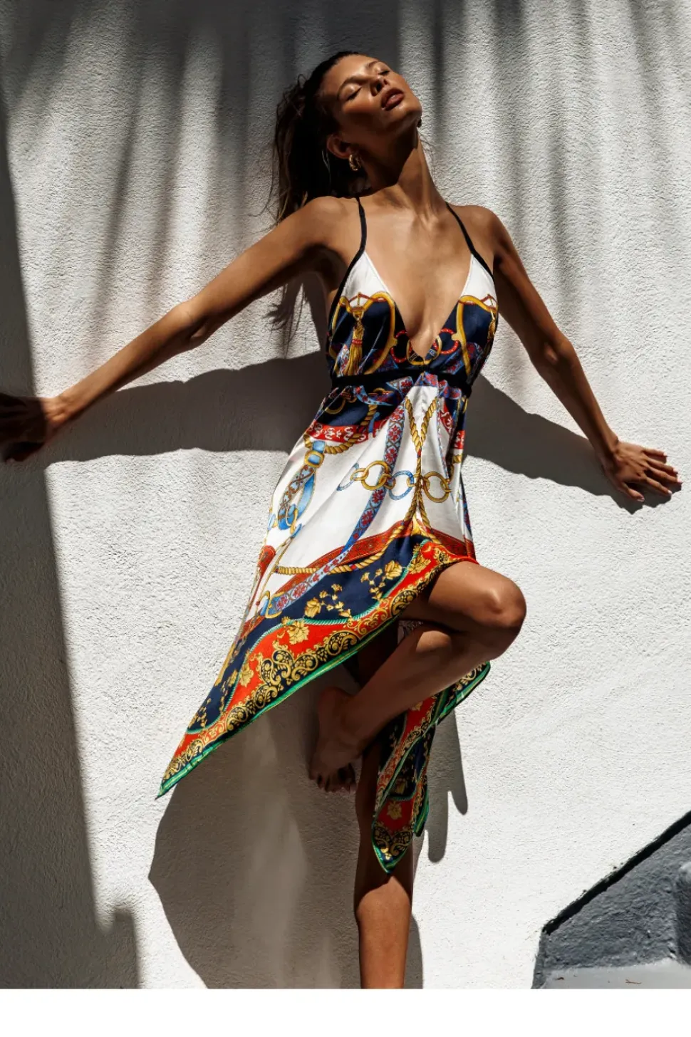 St. Tropez Silk Resort Dress