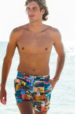 Surfer Photo Board Short